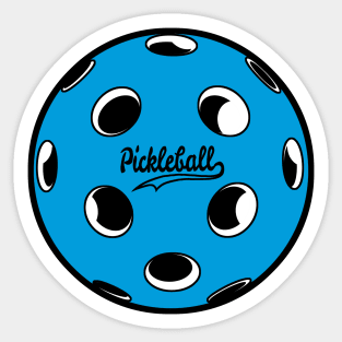 Everyday Pickleball Blue Ball Sticker